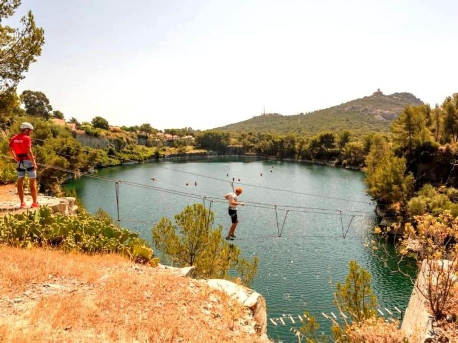 Dans Un Cadre D'Exception, Vue Mer Panoramique A Agay Cote D'Azur, Village Vacances Cap Esterel, T2 Avec Jardin, Golf, Climatisation, Wifi, 5 Piscines Saint-Raphaël Esterno foto