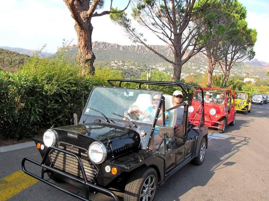 Dans Un Cadre D'Exception, Vue Mer Panoramique A Agay Cote D'Azur, Village Vacances Cap Esterel, T2 Avec Jardin, Golf, Climatisation, Wifi, 5 Piscines Saint-Raphaël Esterno foto