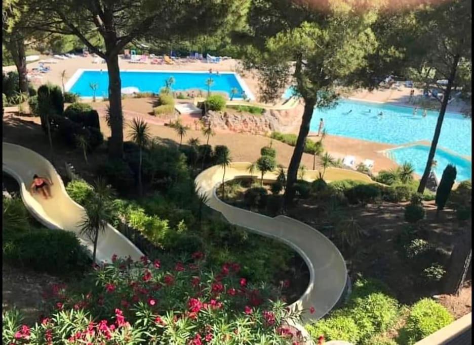 Dans Un Cadre D'Exception, Vue Mer Panoramique A Agay Cote D'Azur, Village Vacances Cap Esterel, T2 Avec Jardin, Golf, Climatisation, Wifi, 5 Piscines Saint-Raphaël Esterno foto